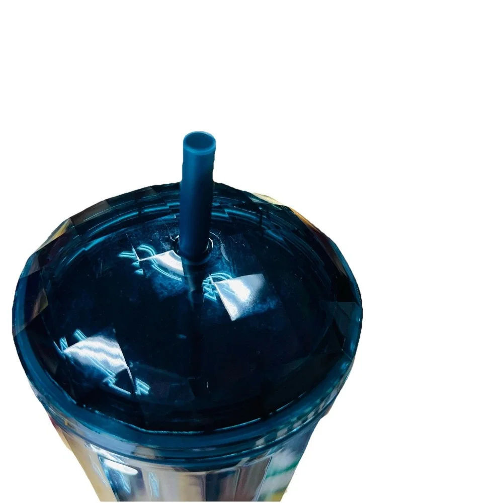 Starbucks Tumbler Ocean Kaleidoscope Venti 24OZ‎ Iridescent Blue